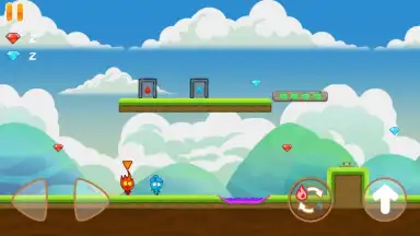 Screenshot von Fire Kid And Water Kid - Forever Love 3