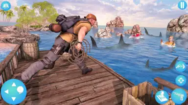Screenshot von Fish Hunter : Shark Simulator 3