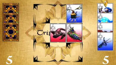 Screenshot von Triple Triad 3