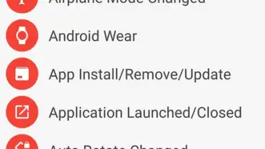 Screenshot von MacroDroid 2