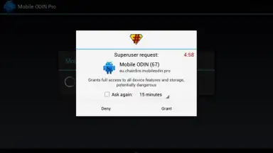 Screenshot von SuperSU 1