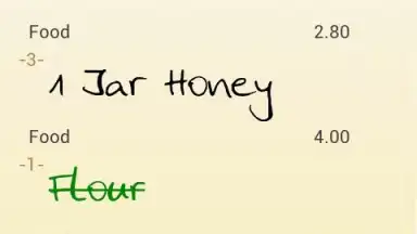 Screenshot von OI Shopping list 2