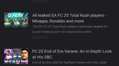 Screenshot von FUT 26 Card Creator 6