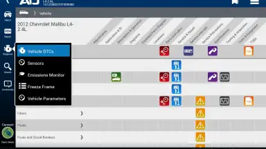 Screenshot von ALLDATA 5