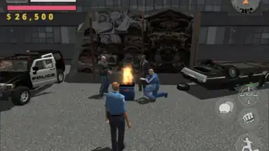 Screenshot von Police Cop Simulator. Gang War 13