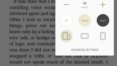 Screenshot von eReader Prestigio Book reader 5