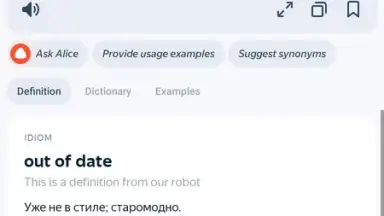Screenshot von Yandex Translate 14