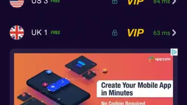 Screenshot von Master VPN 2