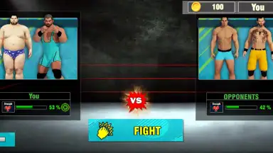 Screenshot von Tag Team Wrestling Games: Mega Cage Ring Fighting 3