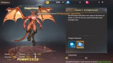 Screenshot von Rage of Dragons 6