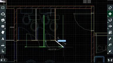 Screenshot von CAD Touch Free 2