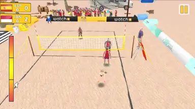 Screenshot von Volleyball: Spike Master 4