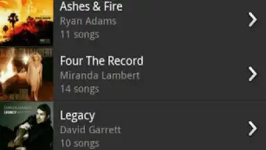 Screenshot von Amazon Music 3