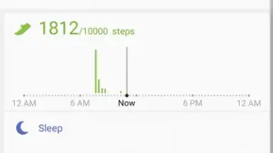 Screenshot von Samsung Health 13