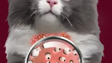 Screenshot von Cat ASMR: Salon Makeover 1