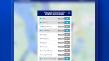 Screenshot von MarineTraffic 8