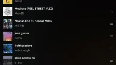 Screenshot von SoundCloud 13