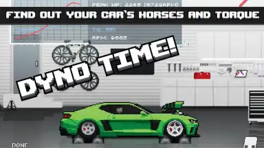 Screenshot von Pixel Car Racer 3