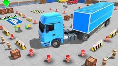 Screenshot von Real Euro Truck Parking Games 5