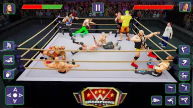 Screenshot von Real World Wrestling Arena 2