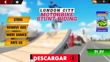 Screenshot von London City Motorbike Stunt Riding Simulator 13