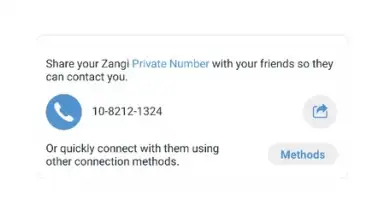 Screenshot von Zangi Messenger 4