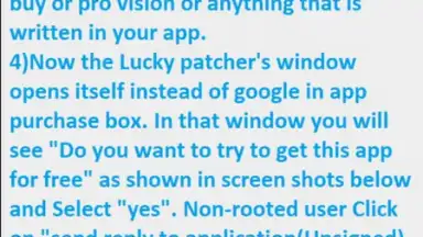 Screenshot von Lucky Patcher Tips 2