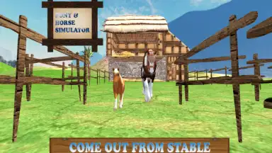 Screenshot von Pony Horse Simulator Kids 3D 4