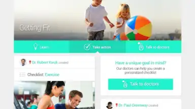 Screenshot von HealthTap 2