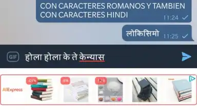 Screenshot von Hindi Keyboard 3