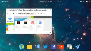 Screenshot von Leena Desktop UI 4