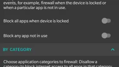 Screenshot von Rethink: DNS + Firewall 5