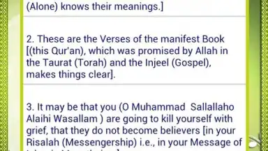 Screenshot von Al Quran Islamic Apps 2