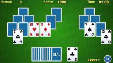 Screenshot von TriPeaks Solitaire Challenge 2