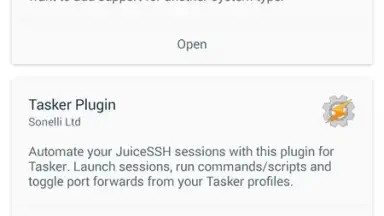 Screenshot von JuiceSSH 6