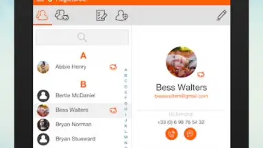 Screenshot von Linphone 1
