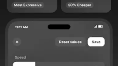 Screenshot von ElevenLabs 1