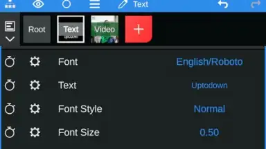 Screenshot von Node Video 5