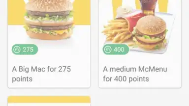 Screenshot von McDonald's España 3