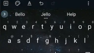 Screenshot von HeliBoard 2