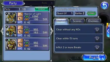 Screenshot von DISSIDIA FINAL FANTASY OPERA OMNIA 3