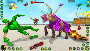 Screenshot von Bull Robot Car Game: Robot Game 5