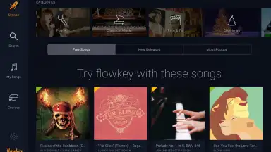 Screenshot von flowkey 5