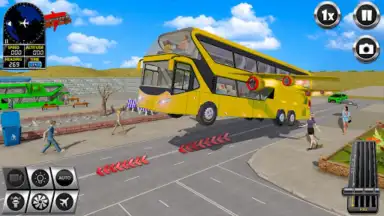 Screenshot von Flying Bus 5