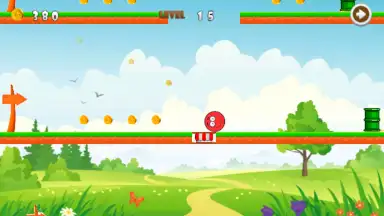 Screenshot von Red Ball 5 1