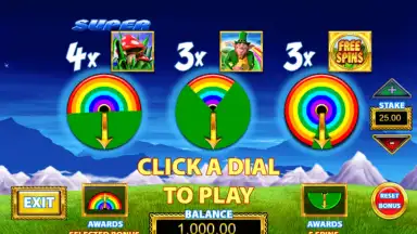 Screenshot von Rainbow Riches Slot 3