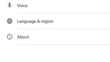 Screenshot von Google App 5