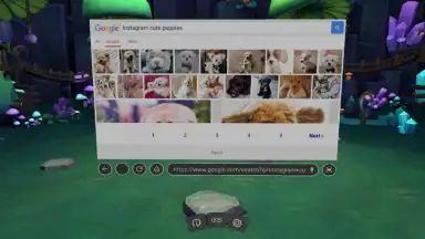 Screenshot von Firefox Reality 1