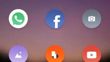 Screenshot von Buzz Launcher 6
