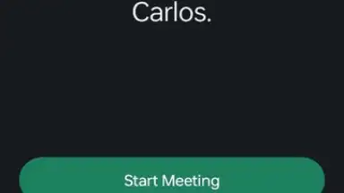 Screenshot von WebEx Meetings 7